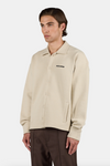 Pegador Tate Structured Overshirt Washed Stone Black