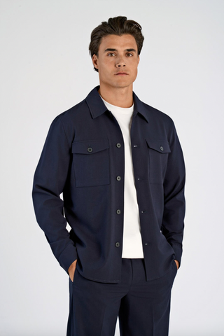 Lindbergh Formal Hemdjacke Navy