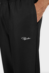 Pegador Tapert Textured Smart Pants Black