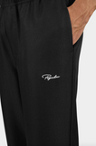 Pegador Tapert Textured Smart Pants Black