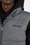 Pegador Landin Puffer Vest Concrete Grey