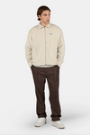 Pegador Teros Furry Flannel Overshirt Stone