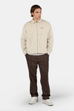 Pegador Teros Furry Flannel Overshirt Stone