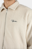 Pegador Teros Furry Flannel Overshirt Stone