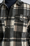 Lindbergh Flannel Hemdjacke Schwarz