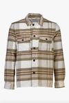 Lindbergh Flannel Hemdjacke light stone