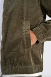Lindbergh Cord Overshirt dusty army