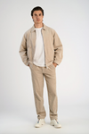 Lindbergh Cord Overshirt light stone
