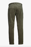 Lindbergh Cordhose cropped dusty army