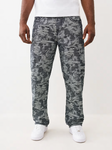 True Religion Bobby Jacquard Super T Flap Baggy Jeans