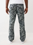 True Religion Bobby Jacquard Super T Flap Baggy Jeans