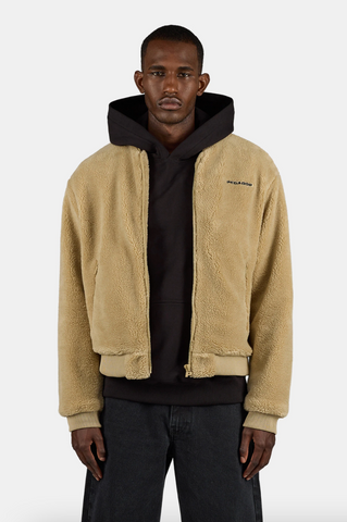 Pegador Ember Teddy Bomberjacket sand