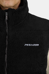 Pegador Landin Teddy Puffer Vest Black