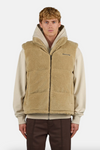 Pegador Landin Teddy Puffer Vest Sand