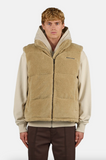 Pegador Landin Teddy Puffer Vest Sand