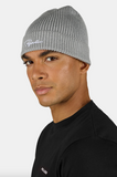 Pegador Signar Heavy Knit Beanie Heather Grey White