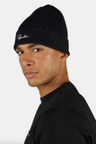 Pegador Signar Heavy Knit Beanie Black White