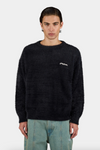 Pegador Vernen Furry Knit Sweater black