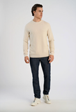 Lindbergh Strickpullover Struktur light stone