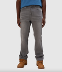 True Religion Ricky Flap Straight Jeans Chalk Grey Wash
