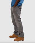 True Religion Ricky Flap Straight Jeans Chalk Grey Wash