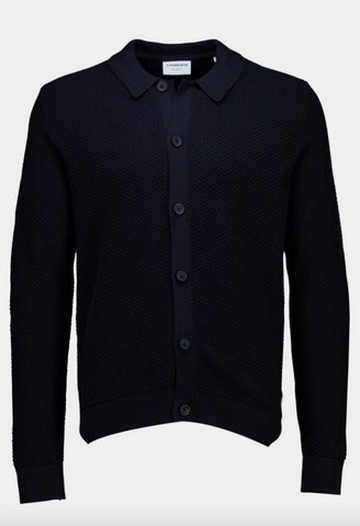 Lindbergh Strick Cardigan Struktur black