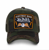 Von Dutch Trucker Cap Camo Olive/Orange