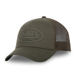 Von Dutch Trucker Cap Boston Cot Twill Rubber Army