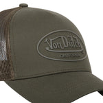 Von Dutch Trucker Cap Boston Cot Twill Rubber Army