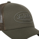 Von Dutch Trucker Cap Boston Cot Twill Rubber Army