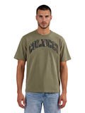 Colucci College Logo T-Shirt Khaki/AOP Green