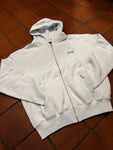 Pegador Dacko Oversized Sweat Jacket Washed Baby Blue White