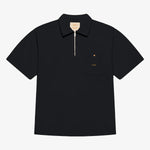 BLKVIS Logo Twill Polo-Shirt Black