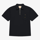 BLKVIS Logo Twill Polo-Shirt Black