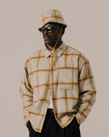 BLKVIS Flanell Shirt Antique White