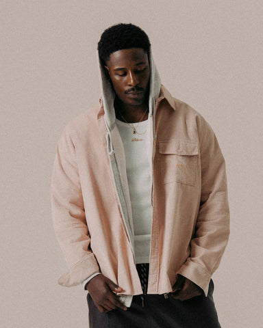 BLKVIS Corudoy Shirt sepia rose