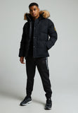 Zavetti Oshawa 2.0 Puffer Jacket - Schwarz
