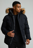 Zavetti Oshawa 2.0 Puffer Jacket - Schwarz