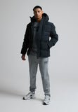 Zavetti Makelta Puffer Parka Jacket - Schwarz