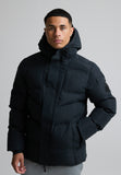 Zavetti Makelta Puffer Parka Jacket - Schwarz