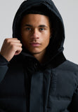 Zavetti Makelta Puffer Parka Jacket - Schwarz