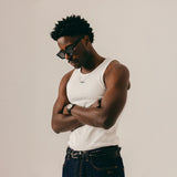 BLKVIS Script Tank Top weiß