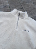 Pegador Puka Teddy Half Zip Sweater stone