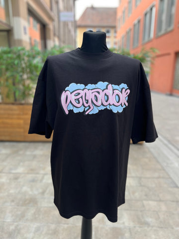 Pegador Breen Boxy Tee Washed Black