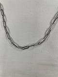 Edelstahl Kette Basic Glieder flach/lang