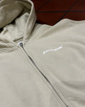 Low Lights Studios Light Basic Zip-Hoodie Pistachio