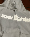 Low Lights Studios Starlight Zip-Hoodie Light Grey