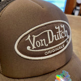 Von Dutch Trucker Cap Tampa Foam Brown/Brown