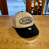 Von Dutch Trucker Cap Tampa Foam Cream/Black