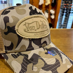 Von Dutch Trucker Cap Kalmar Cot Twill Camo/Beige